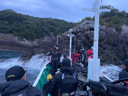 和歌山県串本須江（浜勝渡船）でグレ釣り大会